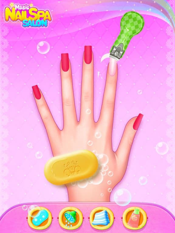 Magic Nail Salon: Girls Makeover Games screenshot 3