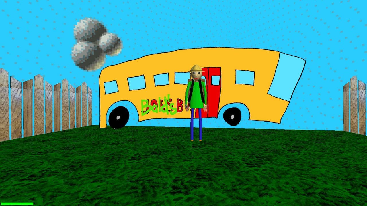 Baldis Basics - Field Trip demo: Camping (Reuploaded) screenshot 2