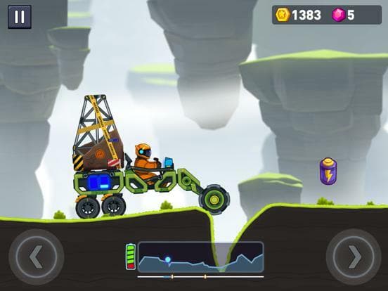 Rovercraft 2 Race a space car screenshot 4