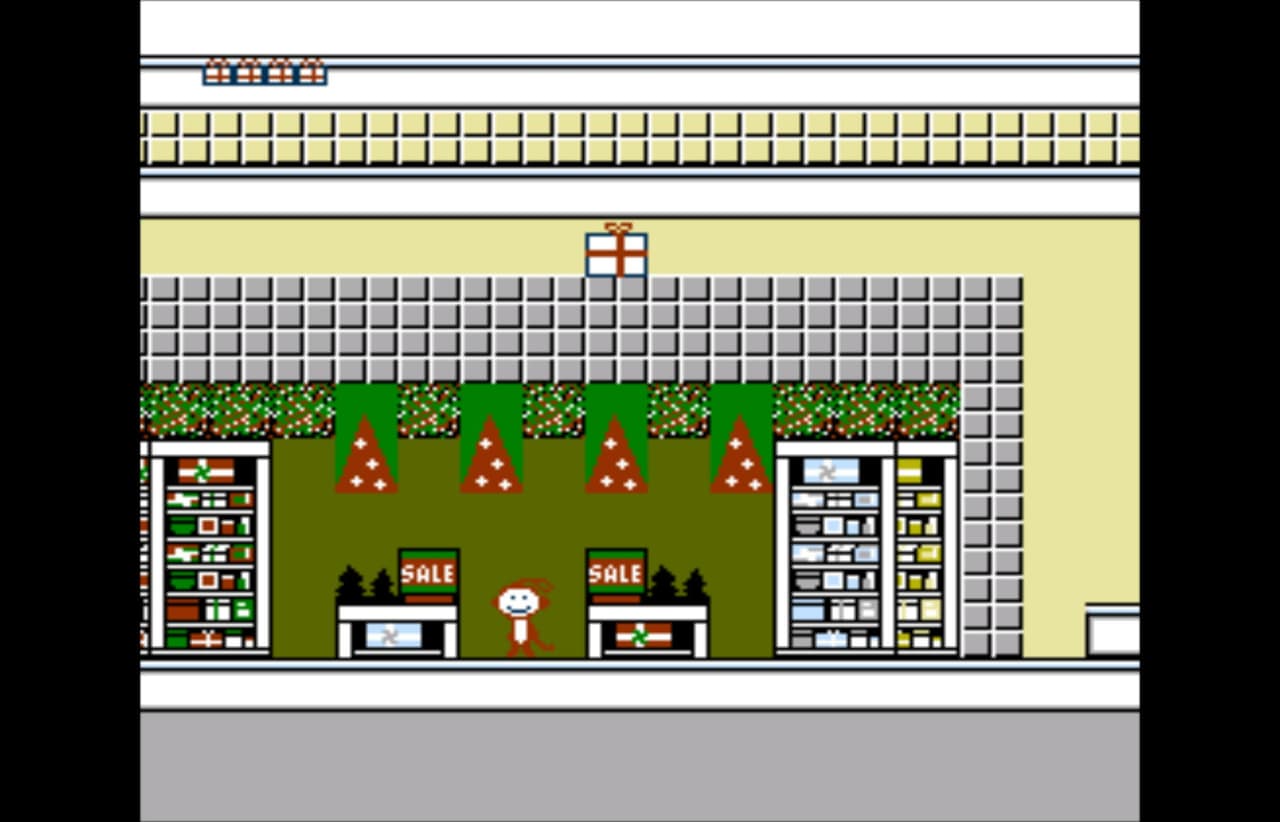 Mr. Maymunshines Christmas Land (NES ROM) screenshot 2