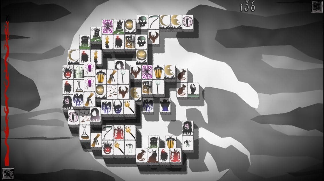 Creepy Mahjong (itch) screenshot 2