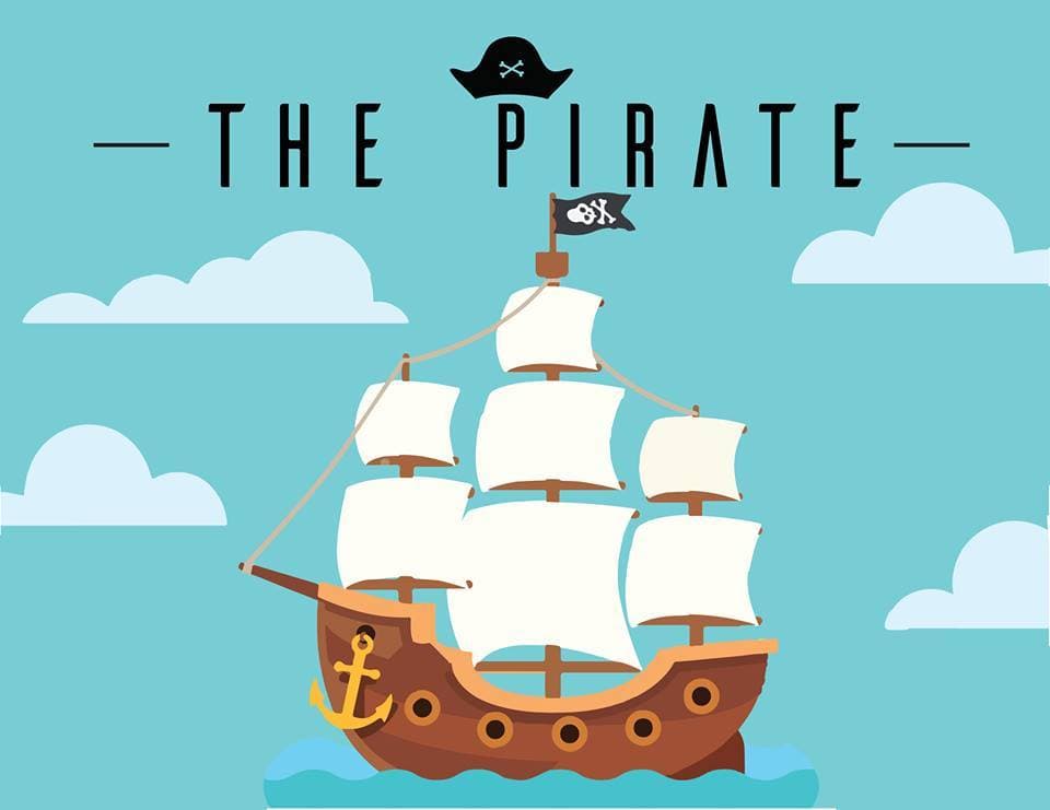 The pirate - water simulation