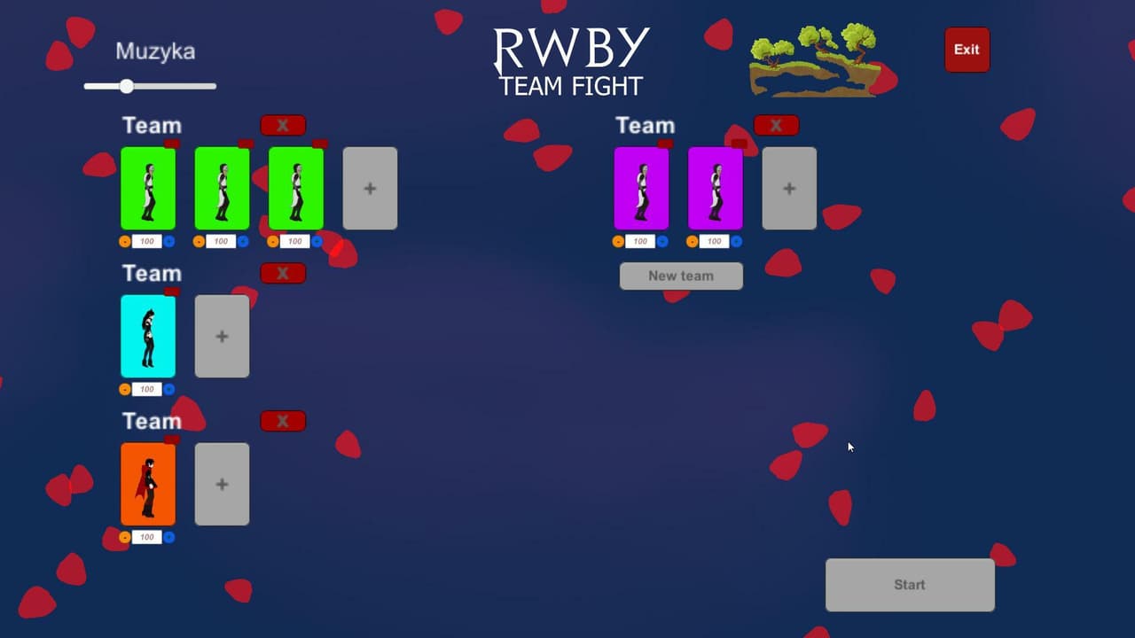 RWBY team fight screenshot 6