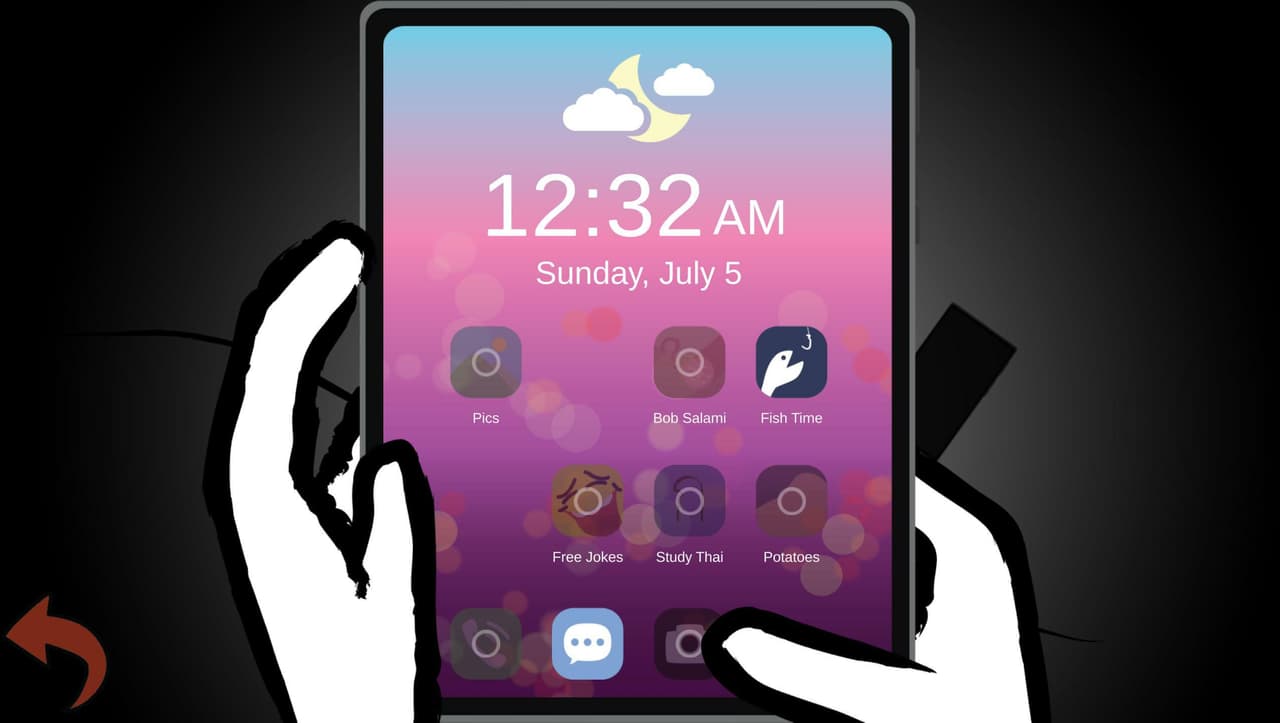 in bed, cant sleep screenshot 2
