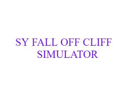 Sy Fall Off Cliff Simulator screenshot 2