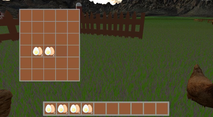 Juego de granja con arboles de comportamiento