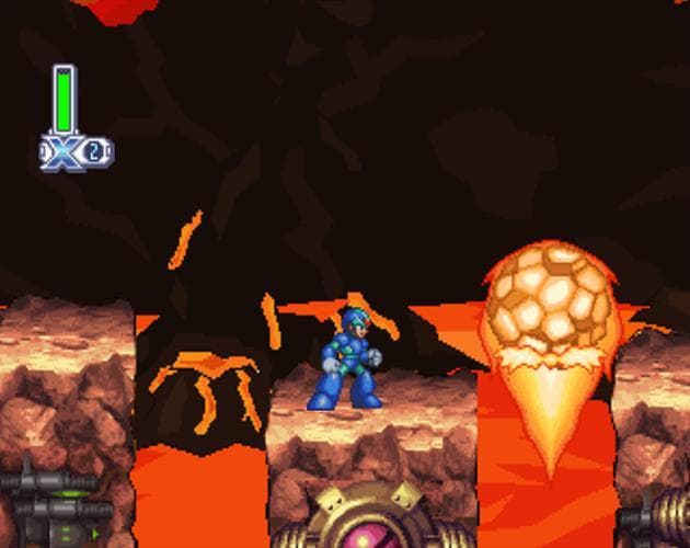 Megaman x4 magma dragoon stage clone