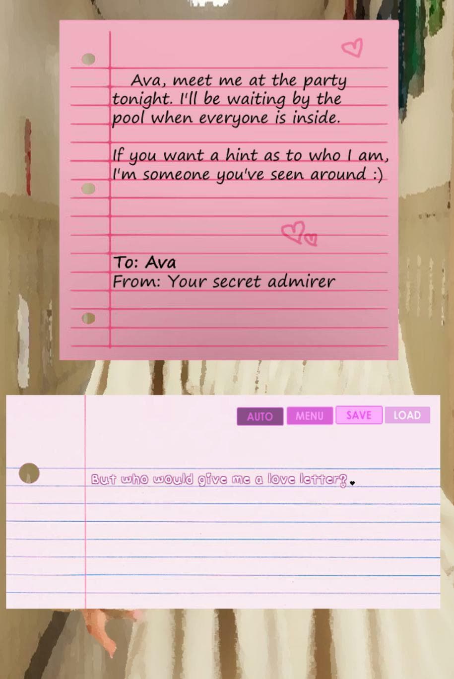 My Secret Admirer (demo) screenshot 4