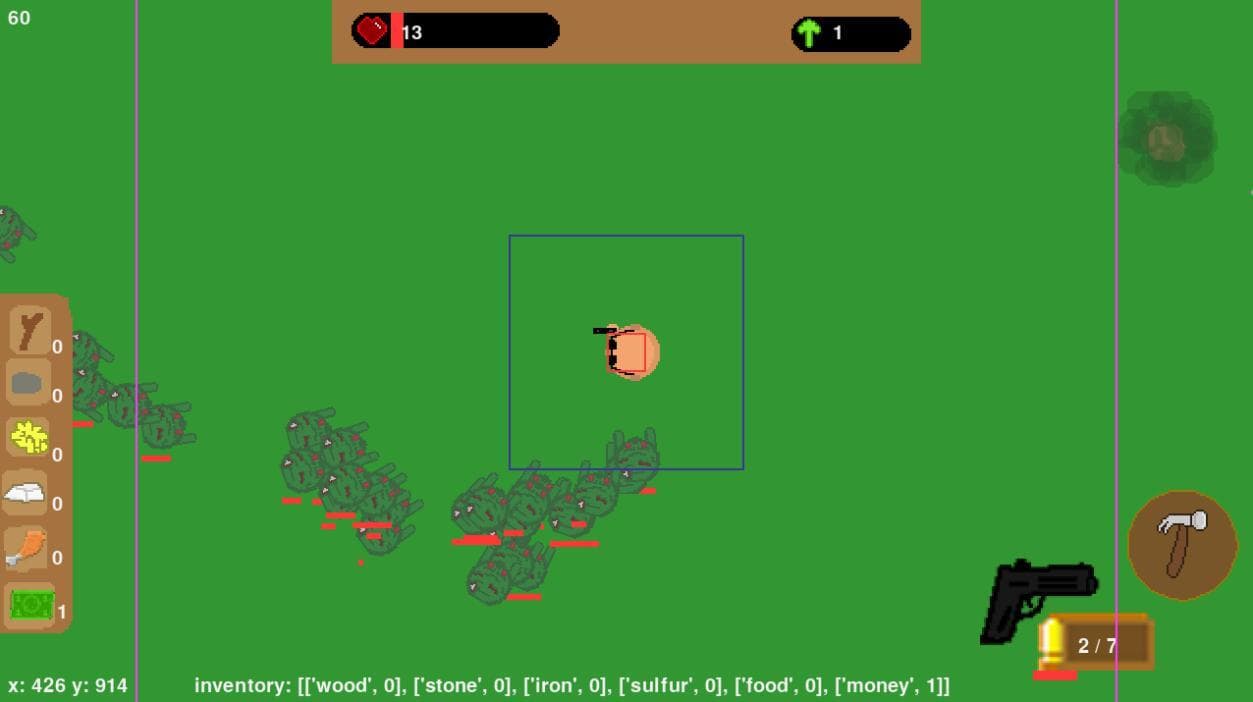 Zed survival game screenshot 3