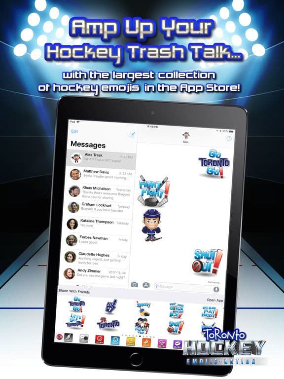Toronto Hockey Emojis screenshot 4