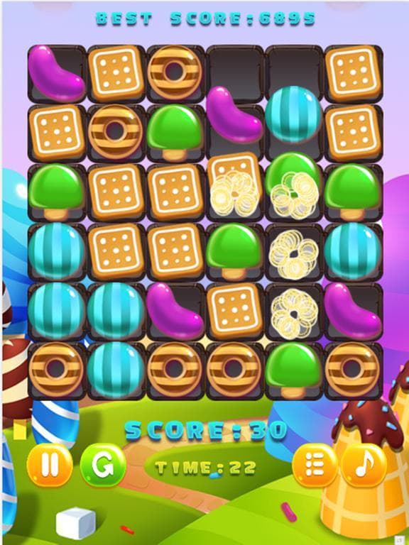 Candy Lollipops Match 3 screenshot 4