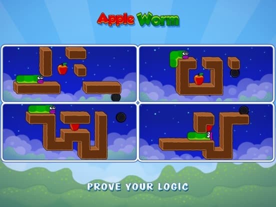 Apple Worm: Logic Puzzle screenshot 3