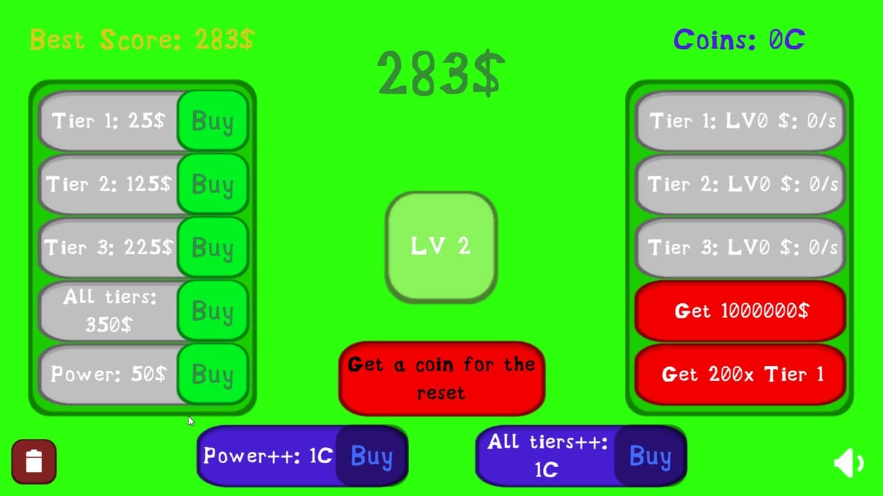 Clicker Game (IDK_ORG) screenshot 2