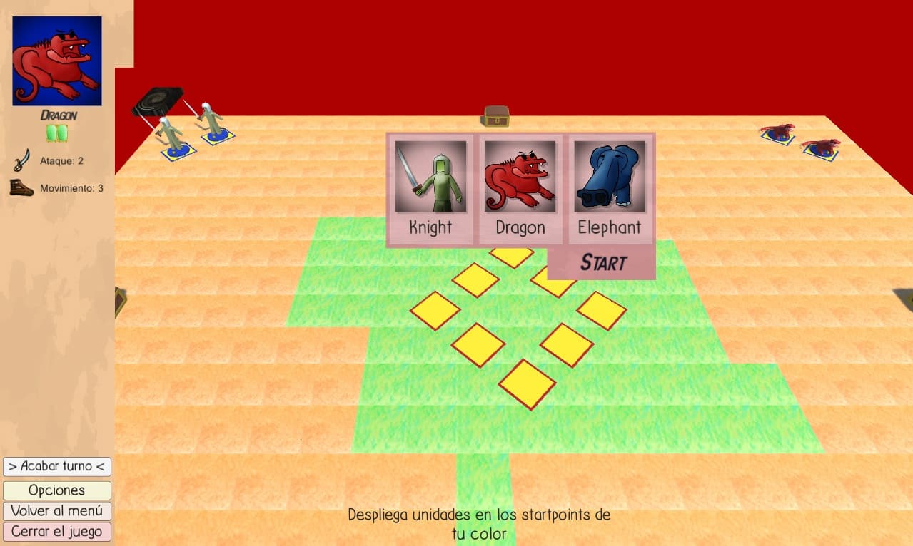 Caballeros, Dragones y Elefantes screenshot 2