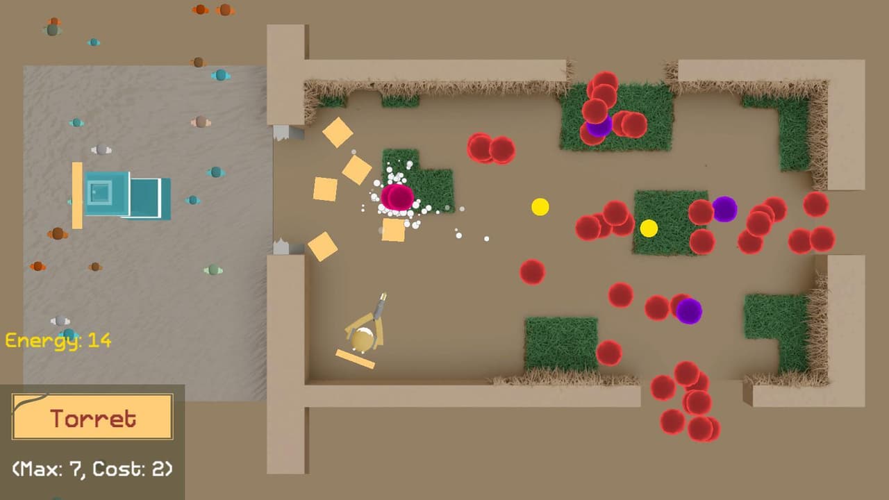 Energy tower defence