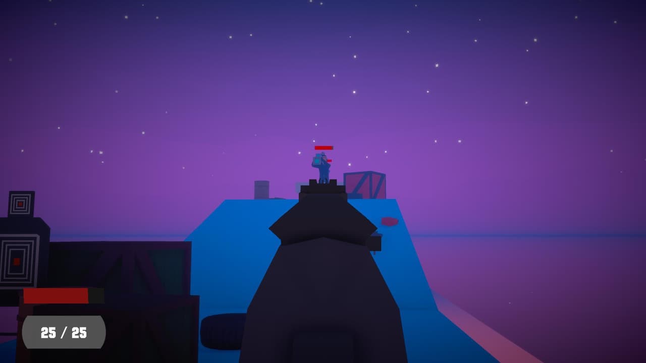 Montes 2D Spiel, aber in First Person