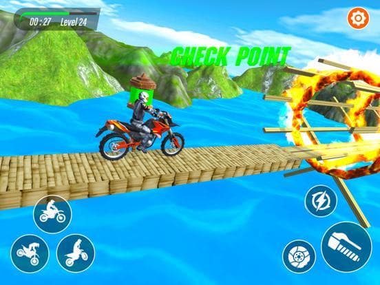 Bike Stunts Race Game 3D screenshot 4