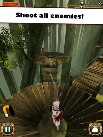 BLACK FIST Ninja Run Challenge screenshot 4