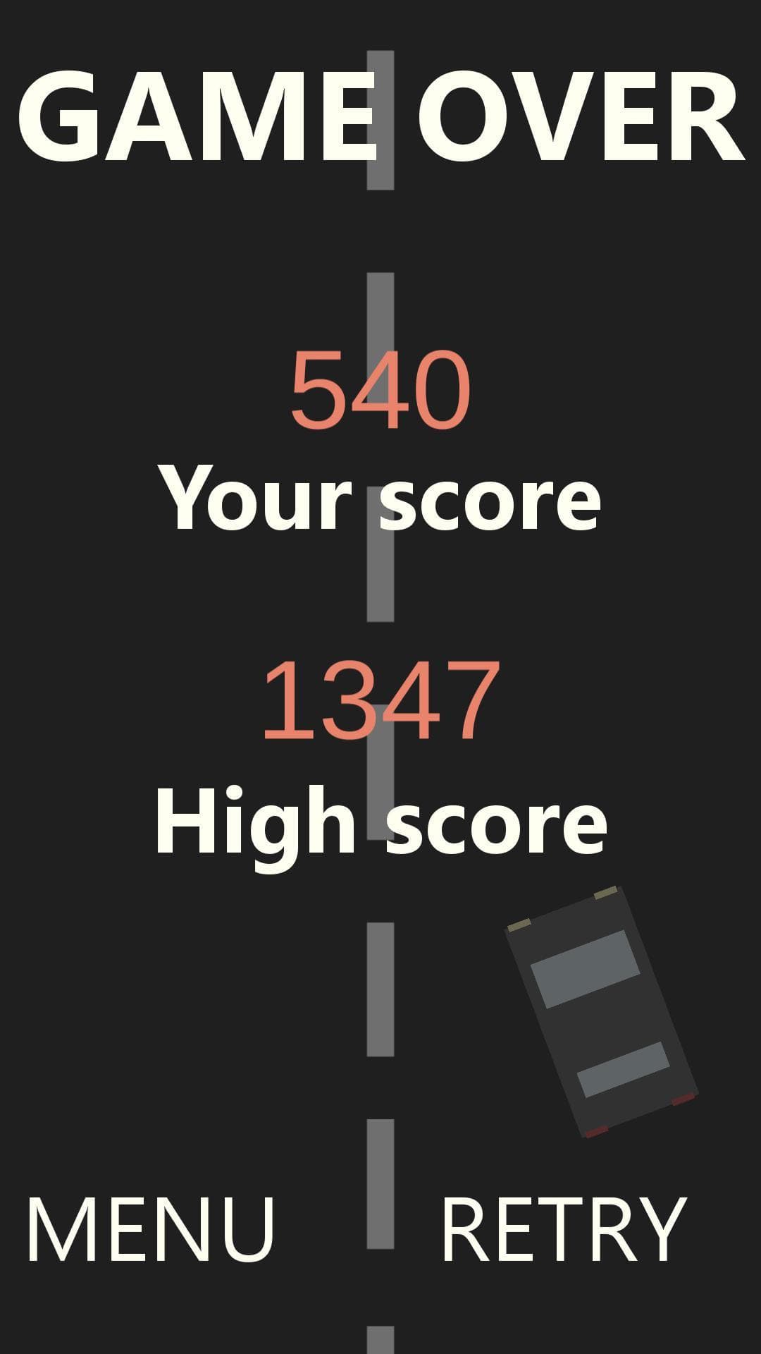 Dont crash (itch)