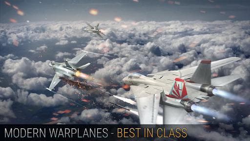 Modern Warplanes: Thunder Air Strike PvP warfare screenshot 2