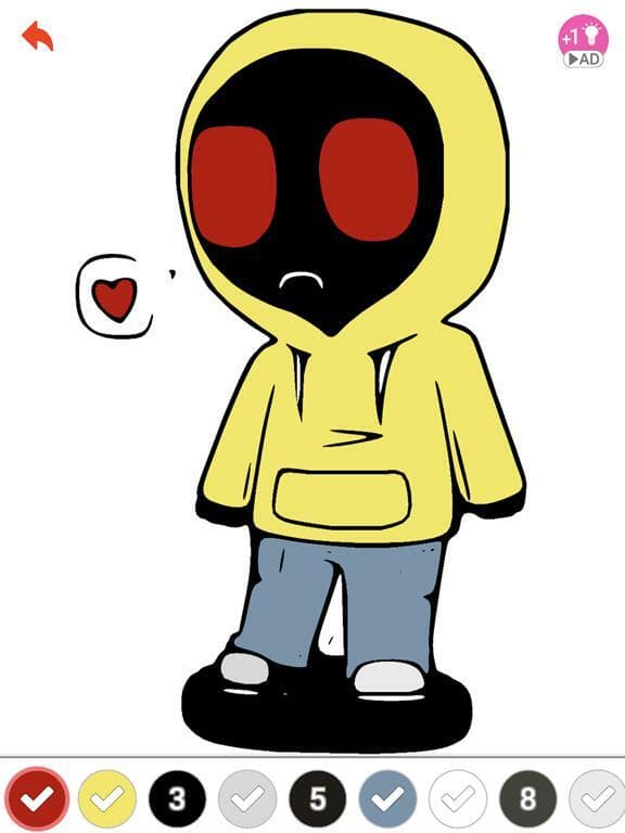 Coloring Creepypasta Fanart ! screenshot 4