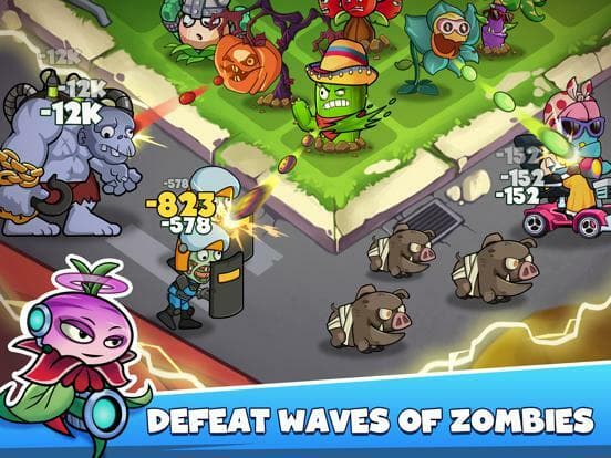 Merge Plants: Zombie Defense screenshot 3