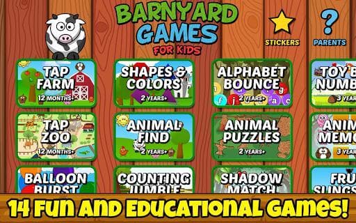 Barnyard Games For Kids Free screenshot 2