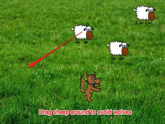 Awesome Wolf vs Small Sheep screenshot 3