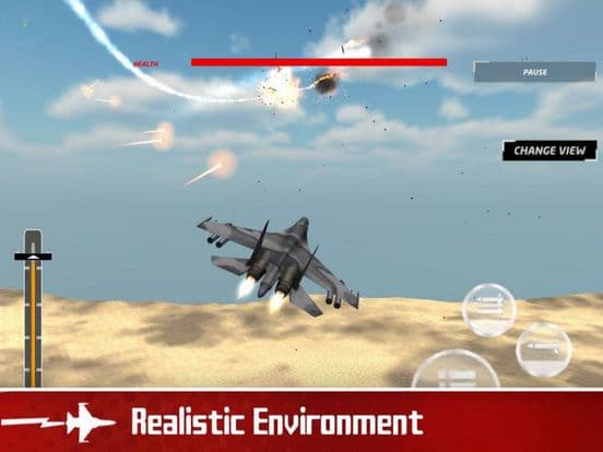 3D Air Dogfight Realistic screenshot 3
