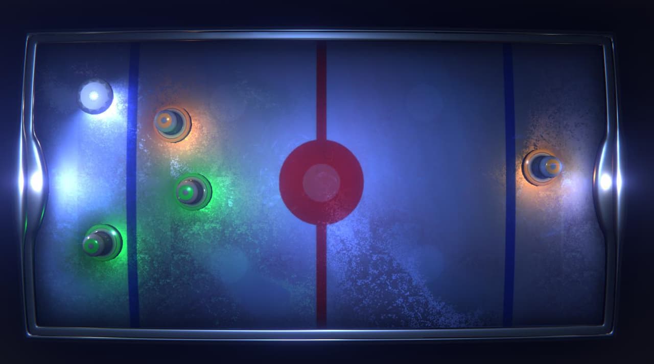 Air Hockey Double-Duel V2 (Studio-AE.org) screenshot 4