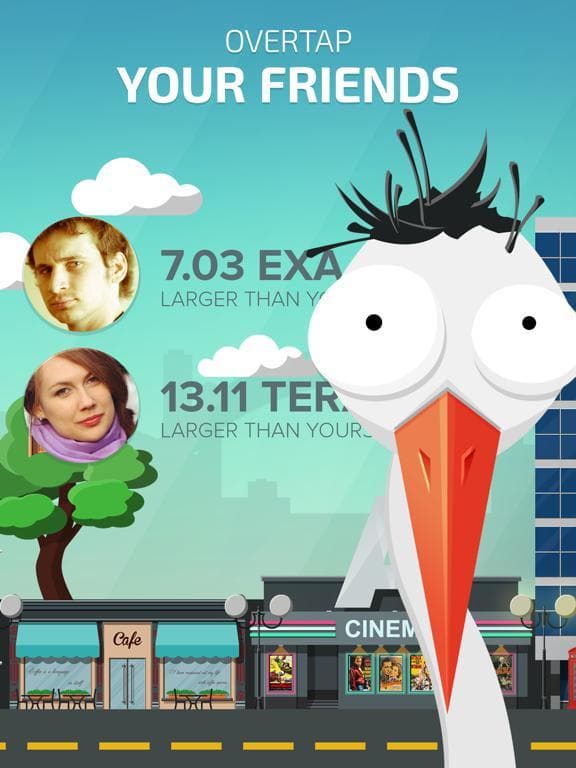 Clicker: tap, stork, people screenshot 4