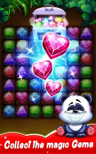 Panda Gems - Jewels Game Match 3 Puzzle screenshot 6