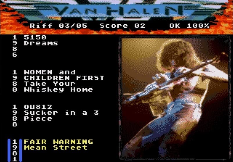 Vintage Van Halen screenshot 4