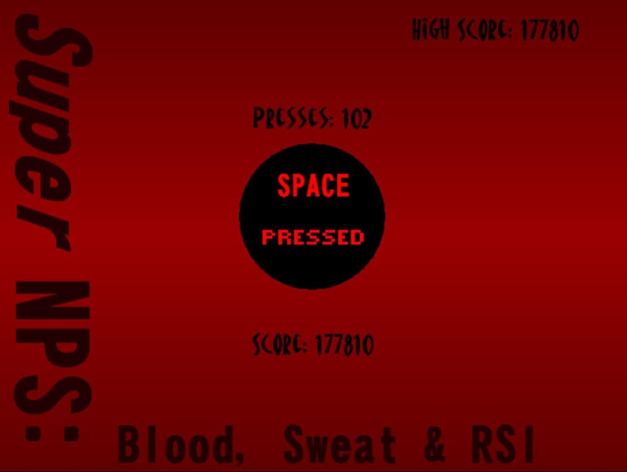 Super NPS: Blood, Sweat & RSI screenshot 3
