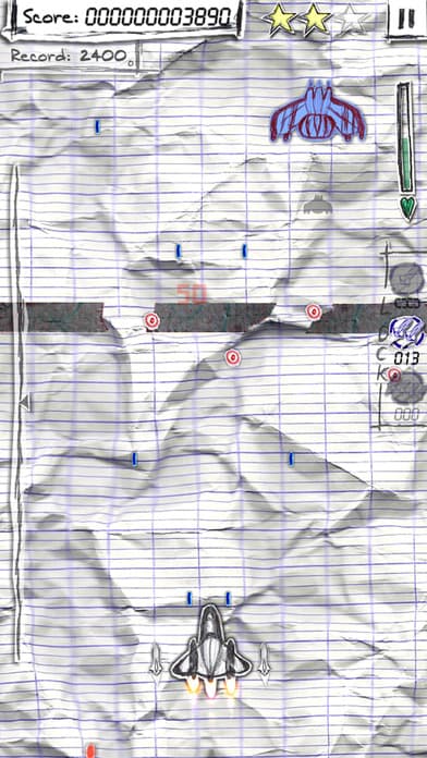 Shock-X. - Space shooter wars paper