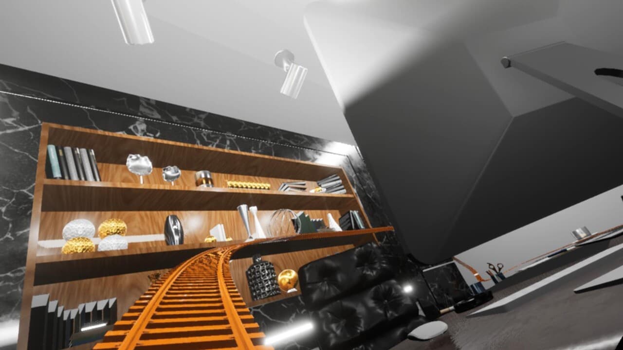 VR Mini World Roller Coaster screenshot 2