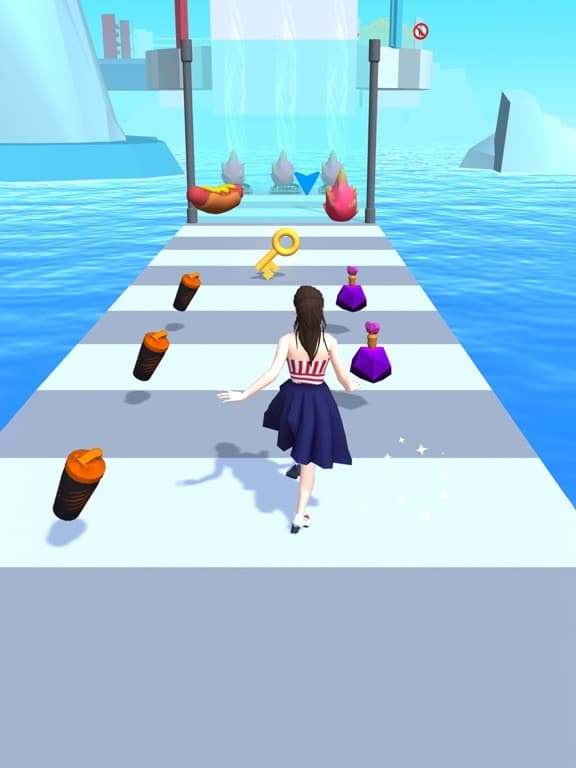Girl Runner 3D screenshot 2
