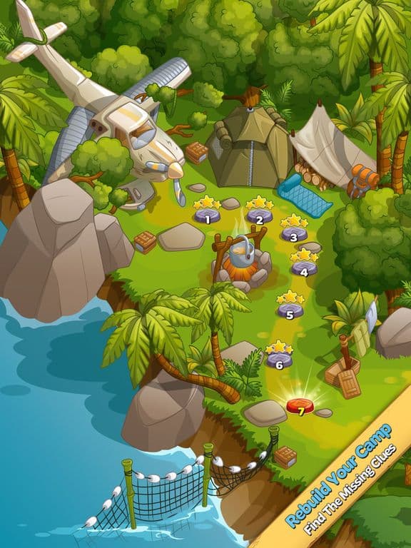 Crystal Island: Match 3 Puzzle screenshot 5