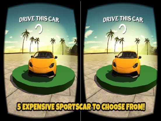 VR Car Driving Simulator: VR Game for Google Cardboard screenshot 4