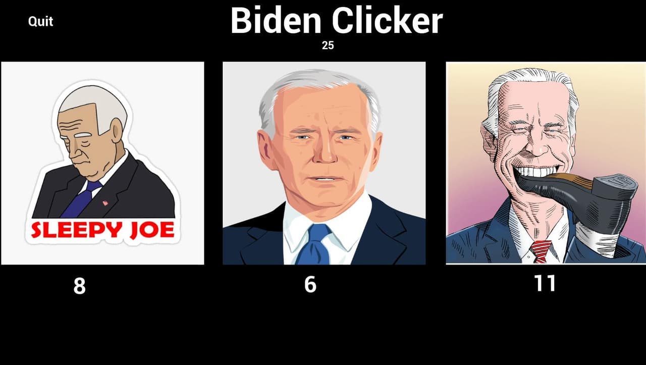 Joe Biden Clicker UE4 Project And Game screenshot 2