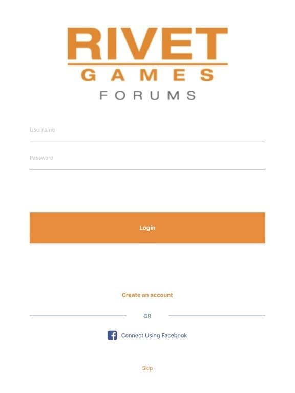 Rivet Games Discussion Forums screenshot 3