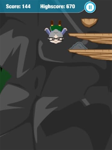 Granny Jump - Steep, Crazy Dive, lady, bungee screenshot 6