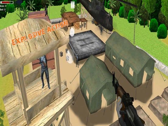 Air Crazy Gunship Battle: Mission Stone screenshot 2