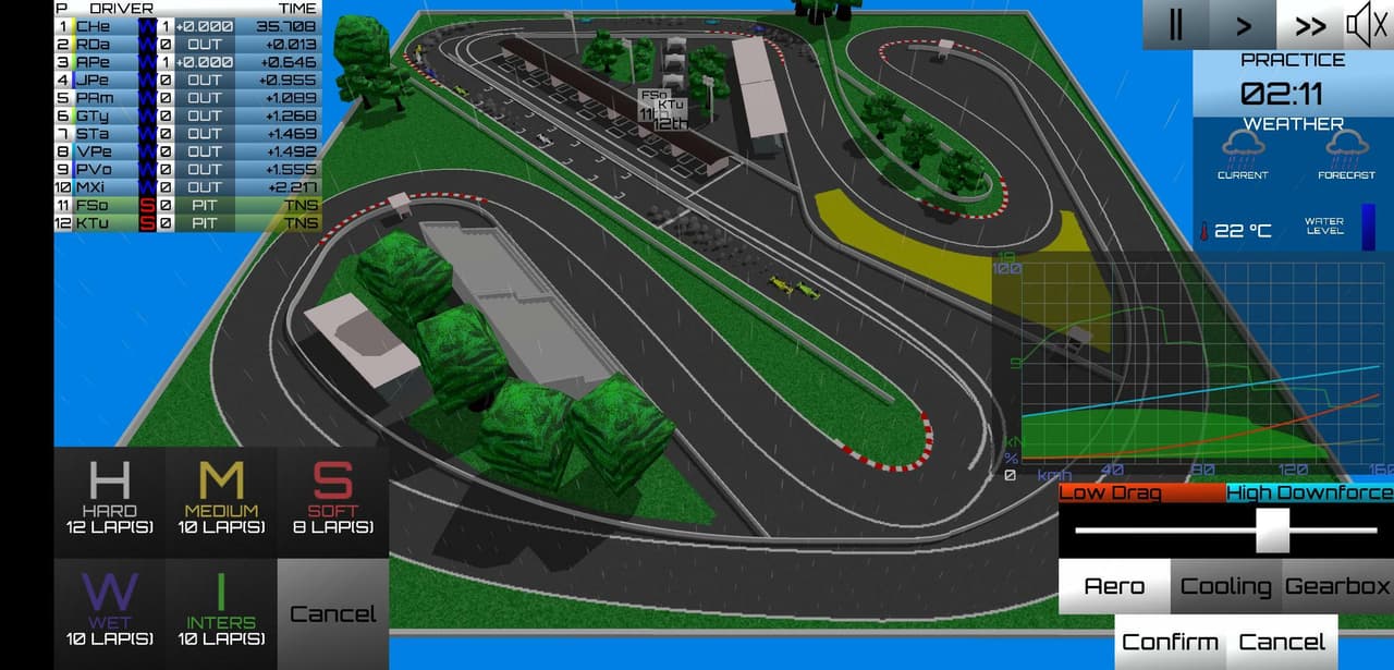 Real-time Racing Manager screenshot 4