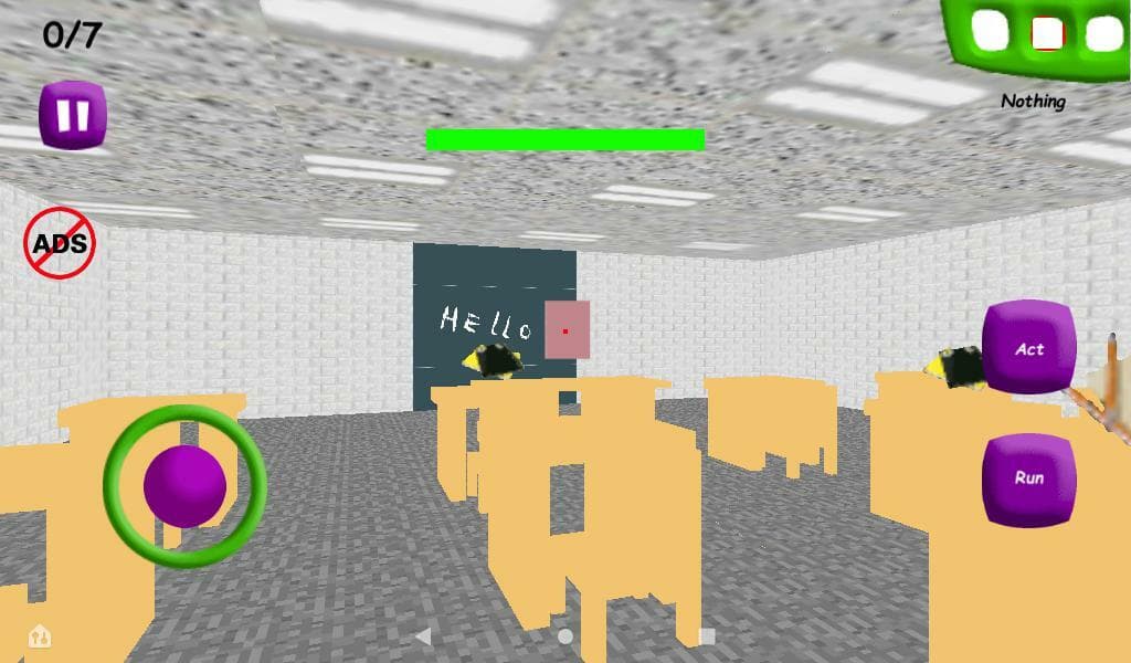 Baldi but Minecraft floor screenshot 4