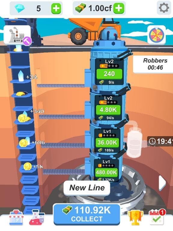 Idle Dig Factory screenshot 3