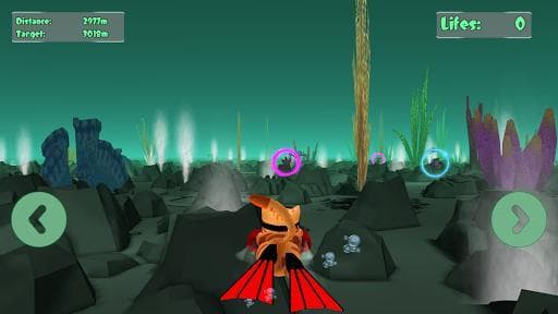 Cat Leos Fish Hunt Water Race screenshot 4