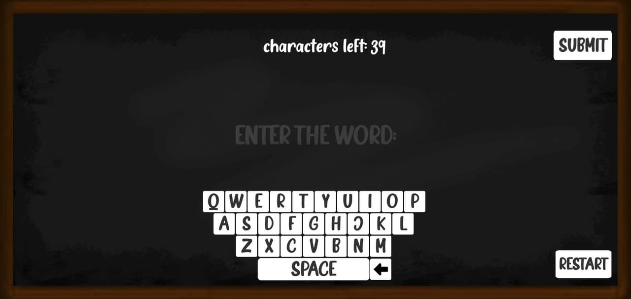 Missing Letters screenshot 2