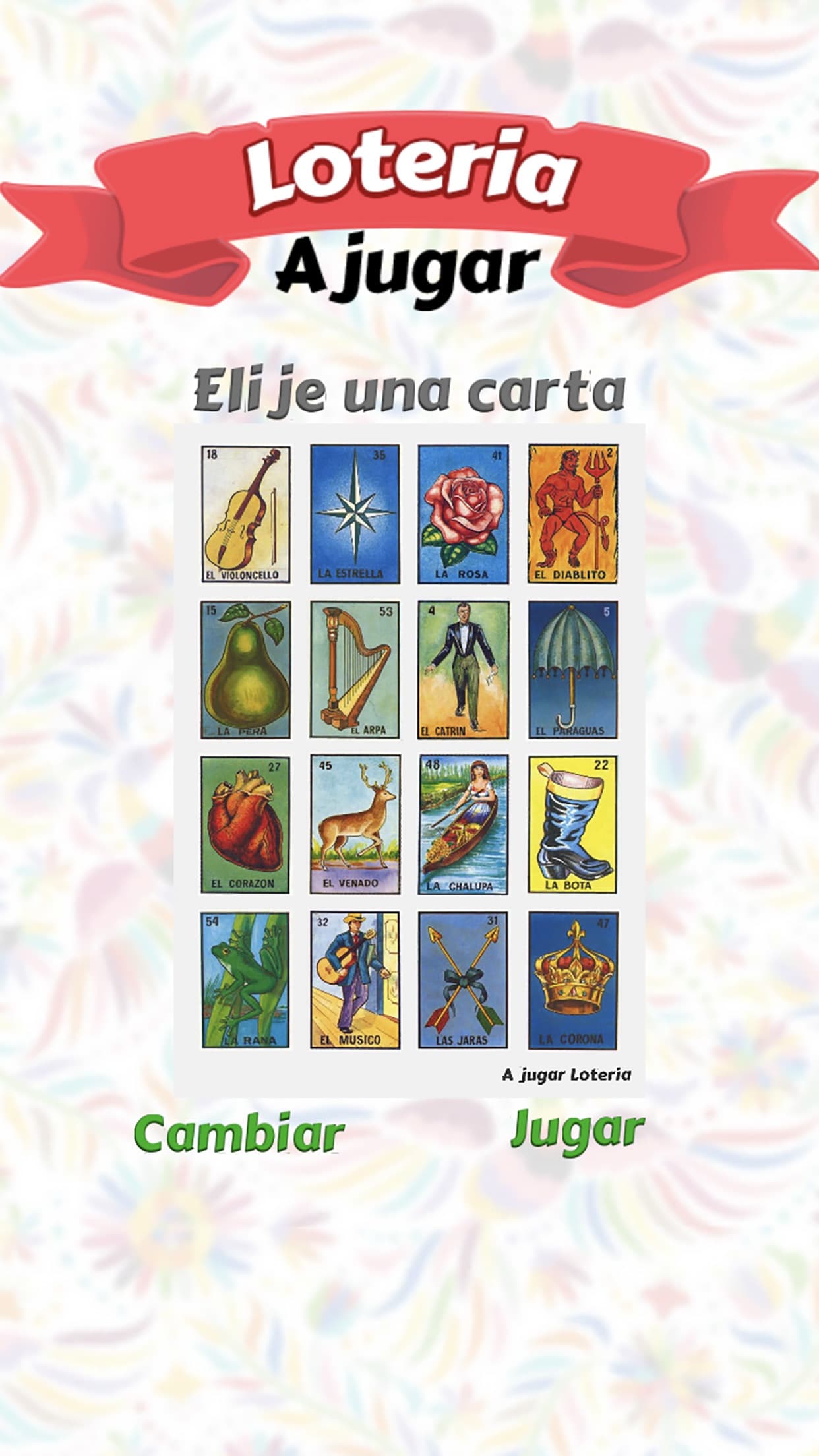 Loteria Mexicana screenshot 2