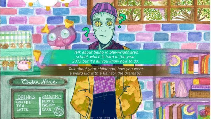 Lizard Person Dating Sim screenshot 3